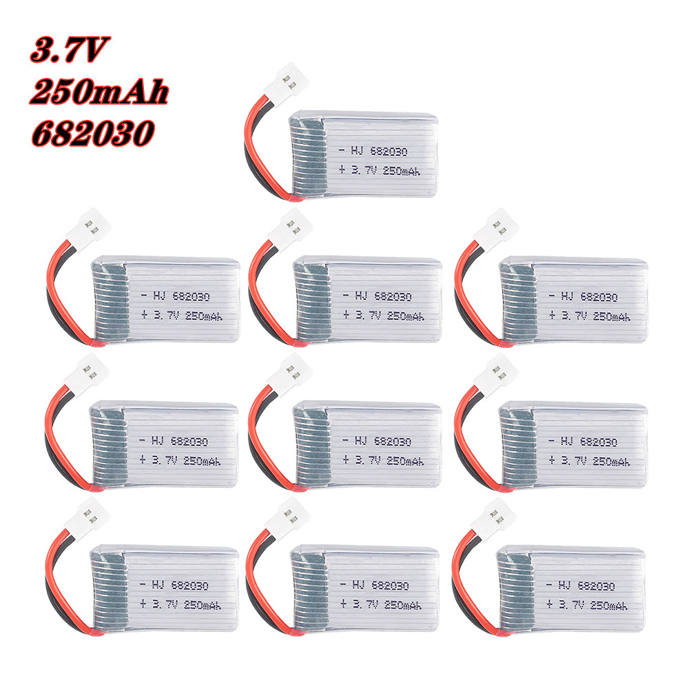 Rc Hobby Vehicles - 4/5/10pcs High Rate 3.7V 250mAh 682030