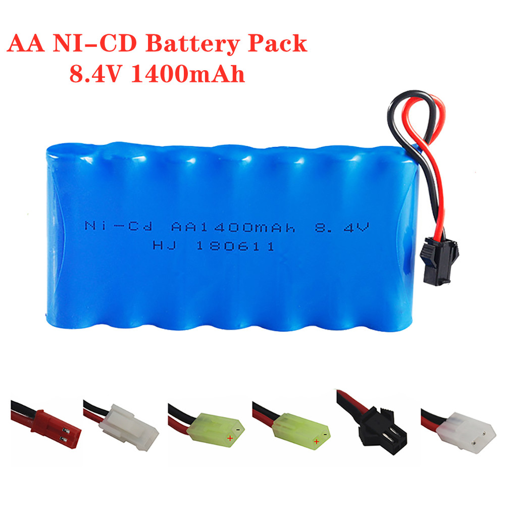 Rc Hobby Vehicles - 8.4V 1400mah Ni-CD Rechargeable Battery Pack