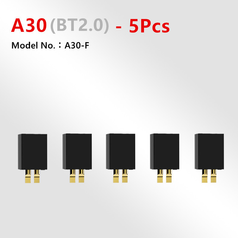 Top Rc Hobby Mini Xcub - 5Pcs GAONENG A30/BT2.0 Female Male Connector
