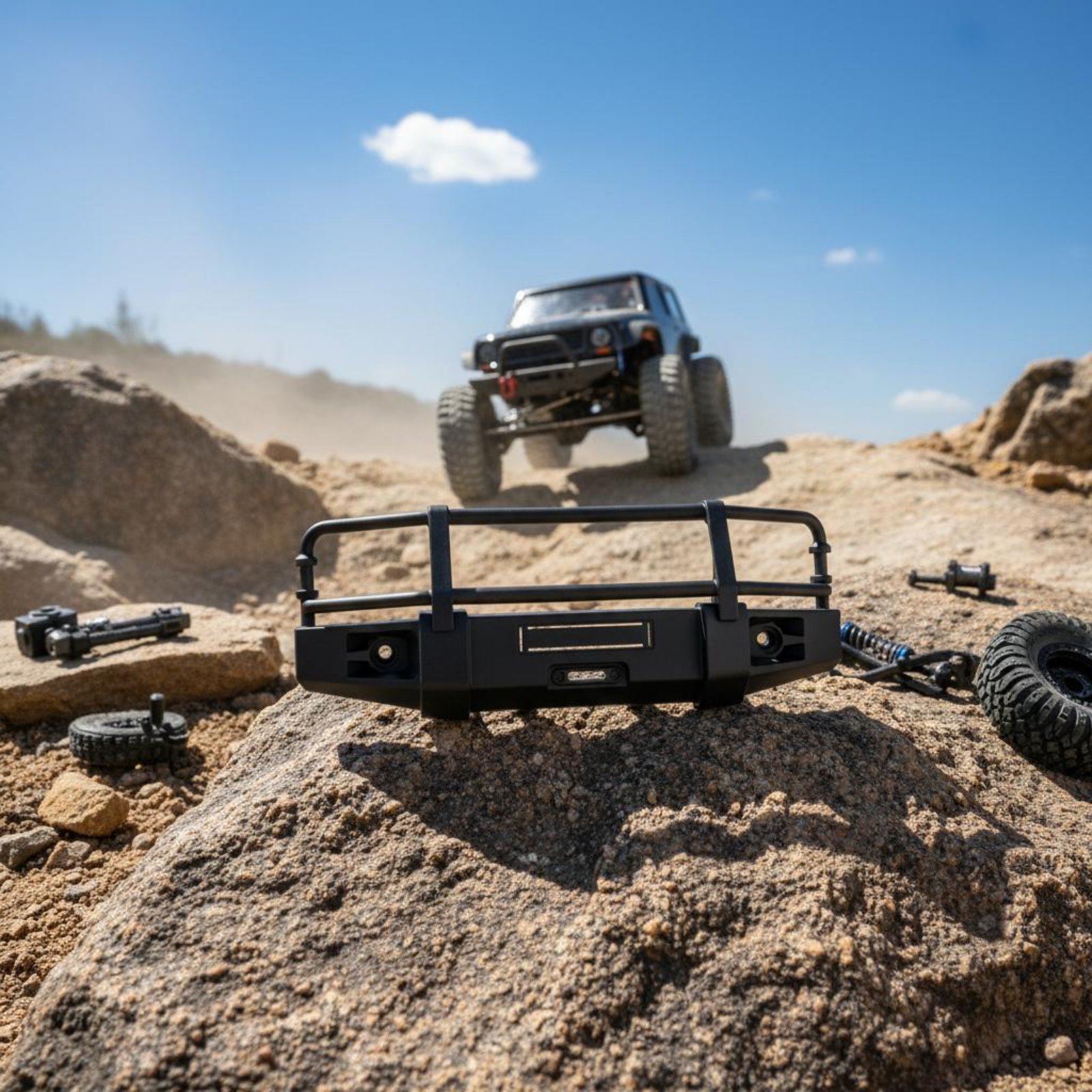 Rc Hobby Vehicles - RC Crawler Front Bumper Model Car