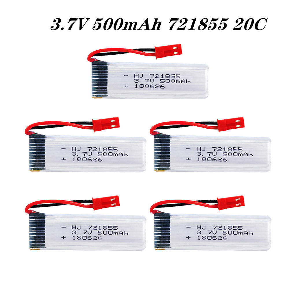 Rc Hobby Vehicles - High Rate 3.7V 500mAh 721855 20C