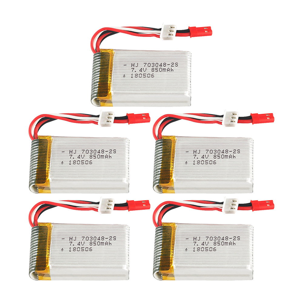 1-5pcs  2s 7.4V 850mAh 703048  - Rc Hobby Vehicles recension och pris