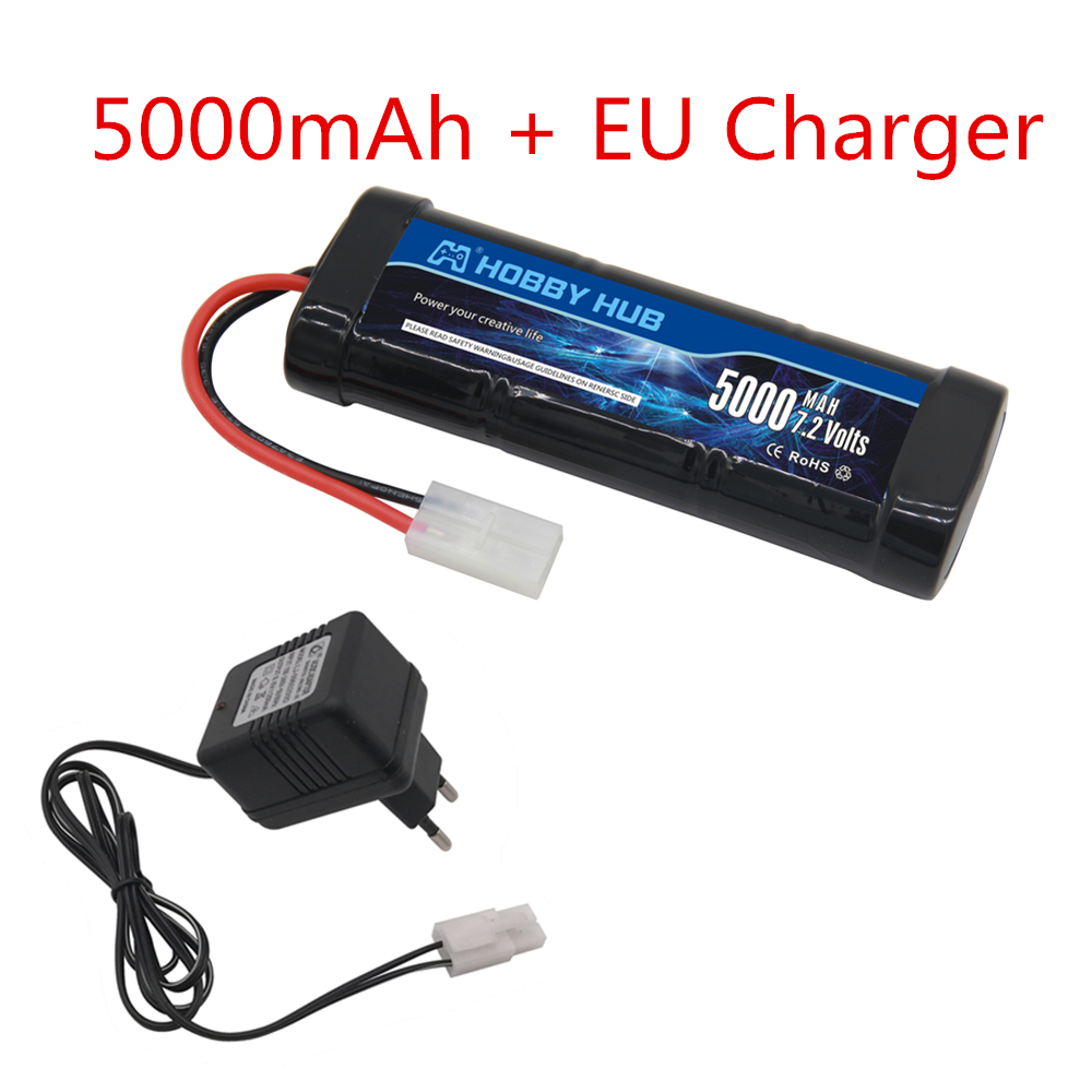 7.2V 5000mAh Ni-MH Battery Pac - Rc Hobby Vehicles recension och pris