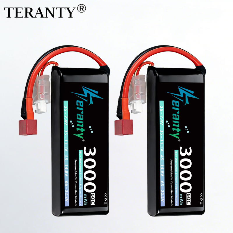 TERANTY 2S 3000mAh Lipo Batter - Rc Hobby Vehicles recension och pris