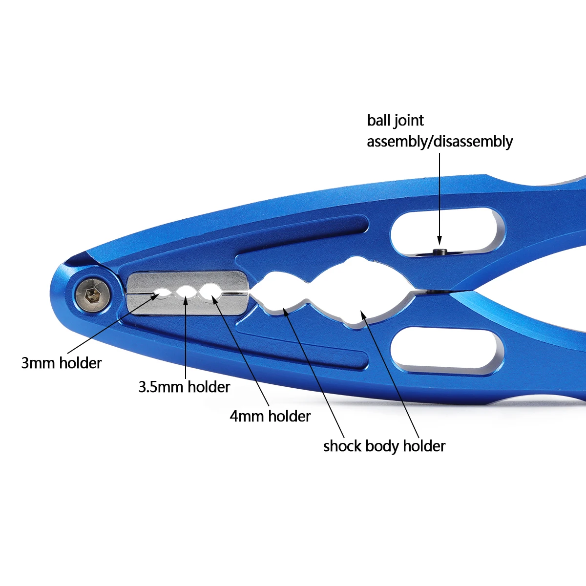 1Pcs Aluminum Pliers Ball Join - Body Shell Rc recension och pris