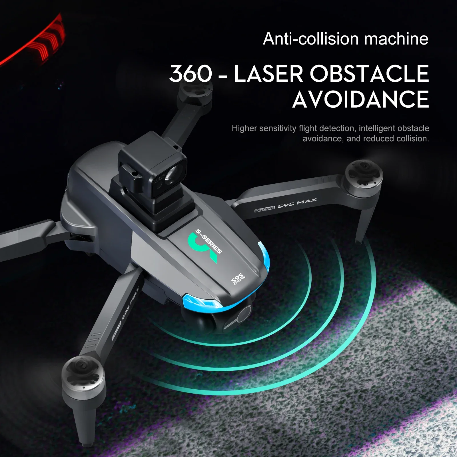 NEW S9S MAX MINI Drone 4K 2-Ax - Top Rc Hobby Mini Xcub recension och pris
