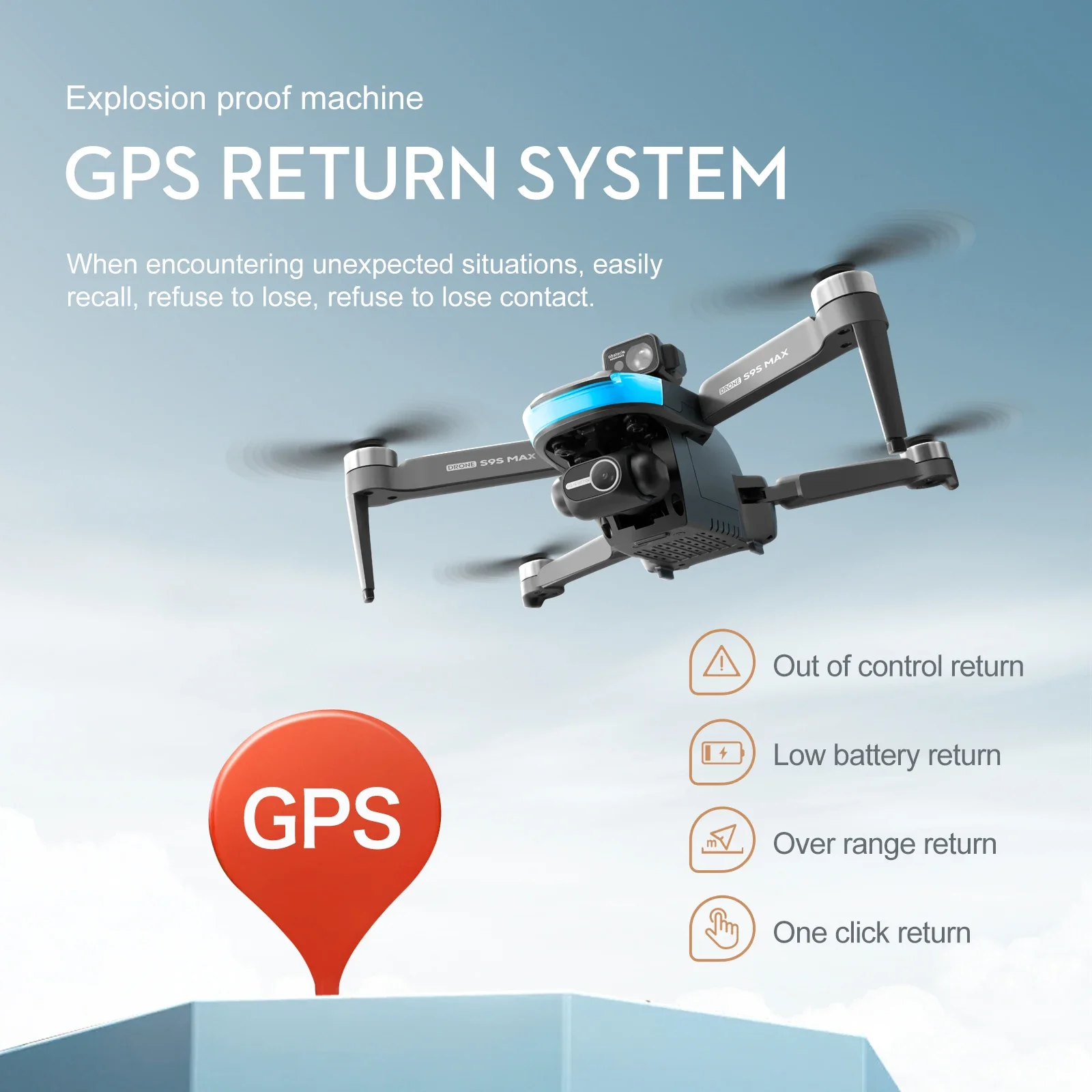 NEW S9S MAX MINI Drone 4K 2-Ax - Top Rc Hobby Mini Xcub recension och pris