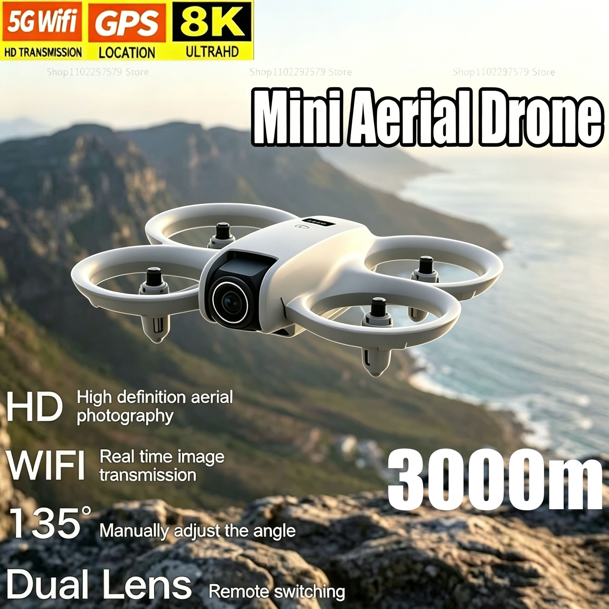Mini Drone with 8K HD Camera F - Top Rc Hobby Mini Xcub recension och pris