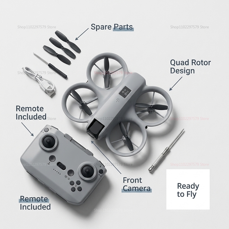 Mini Drone with 8K HD Camera F - Top Rc Hobby Mini Xcub recension och pris