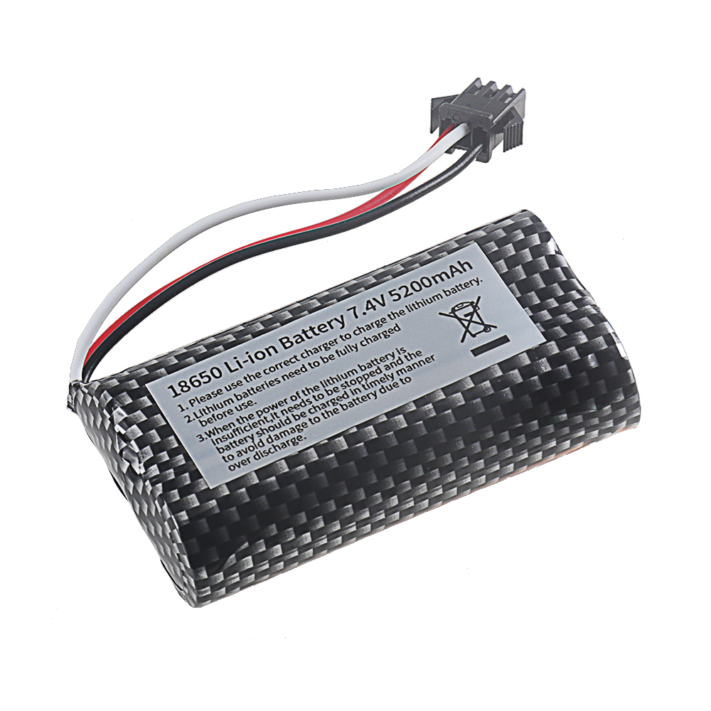 18650 Li-ion 7.4V 5200mAh Batt - Rc Hobby Vehicles recension och pris