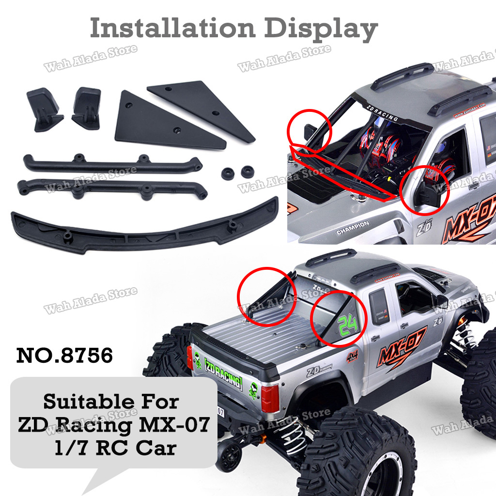 ZD Racing MX-07 1/7 RC Car Pro - Body Shell Rc recension och pris