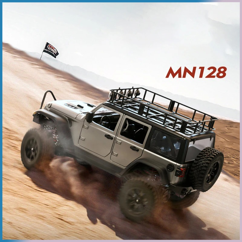 RC Crawler 4x4 Car MN128  2.4G - Rc Hobby Horizon recension och pris