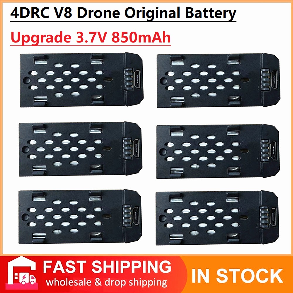 4DRC V8 Drone Original Battery - Top Rc Hobby Mini Xcub recension och pris